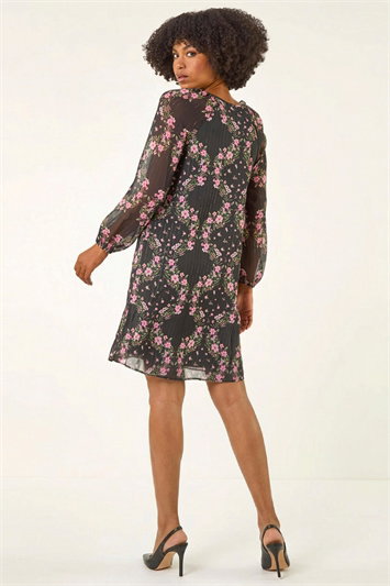 Floral Frill A-Line Dress 14739508