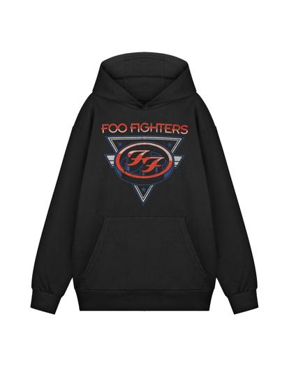Black Foo Fighters Triangle Stars Hoodie