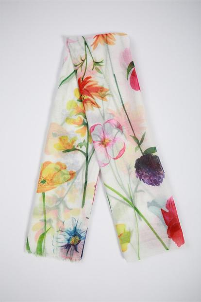 Multi Recycled Bottle Scarf - Wildflowers