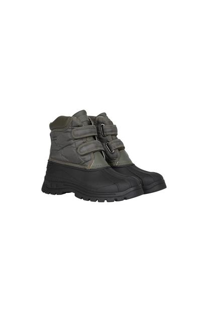 Black Grit Wellington Boots