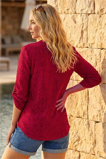 Texture Burnout Shirt 19515778