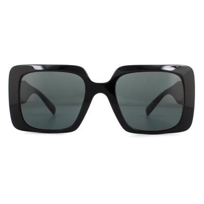 Black Square Black Dark Grey Sunglasses