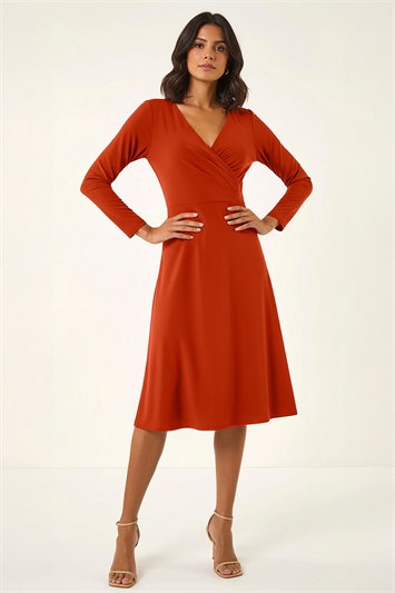 Metallic Wrap Dresses | Roman UK Metallic Wrap Dresses | Roman UK