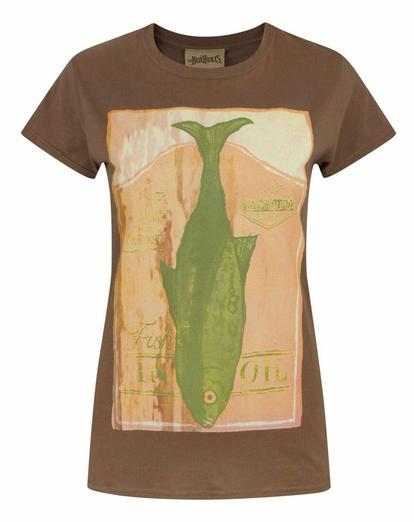 Brown Boxtrolls Fish Women's T-Shirt