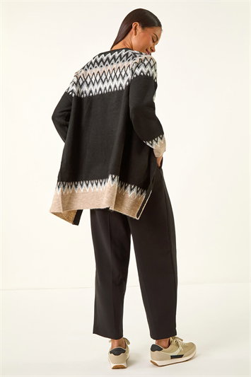 Petite Fairisle Knit Cardigan 16322208