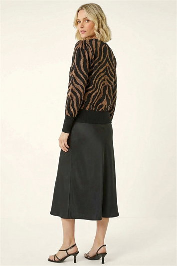 Animal Stripe Knit Jumper 16213489