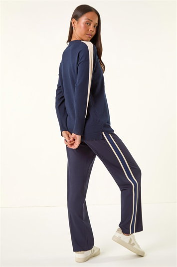 Petite Contrast Knitted Jumper 16238246