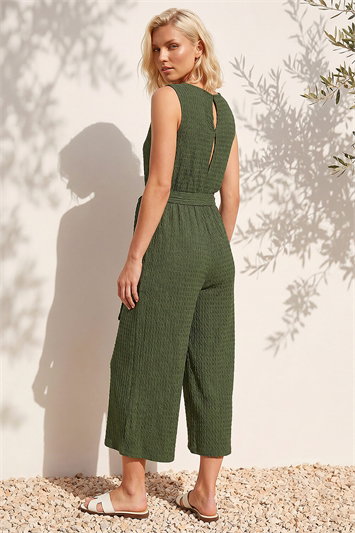 Petite Textured Jumpsuit 14933540