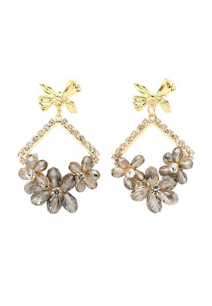 Orange Drop Earrings