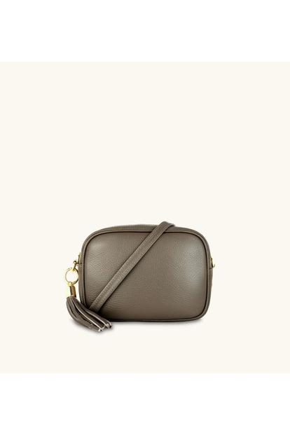 Multi The Tassel Latte Leather Crossbody Bag