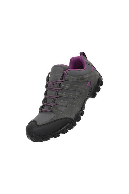 Grey Belfour Suede Waterproof Walking Shoes