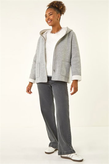 Bonded Relaxed Hooded Jacket 15047036