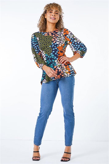 Petite Stretch Denim Elastic Waist Jegging 18037229