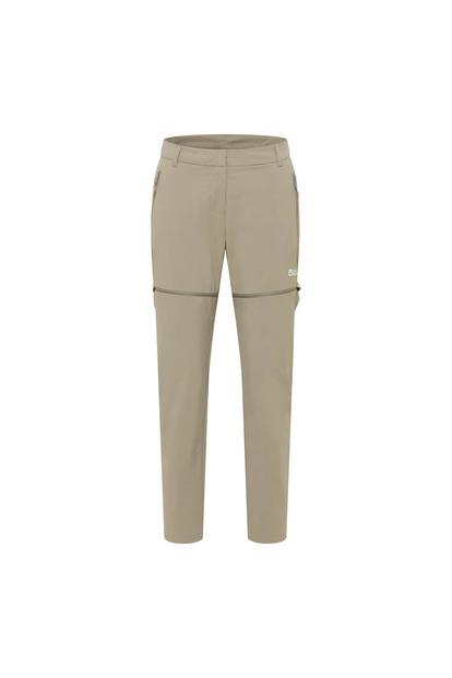 White Hikeout Zipoff Hiking Trousers
