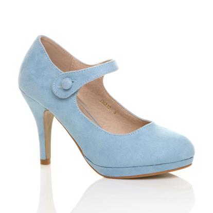 High Heel Mary Jane Court Shoes M000033071