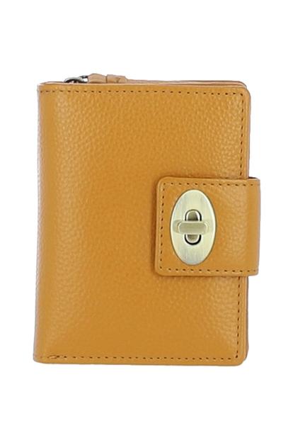 Black Elegant Real Leather Purse