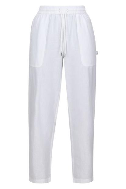 White Corso Trousers