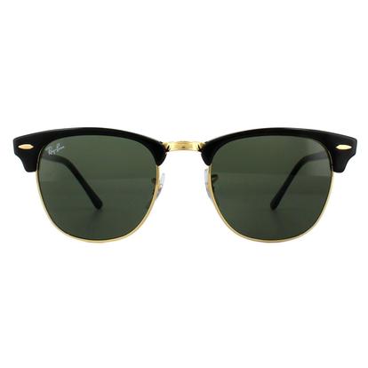Black Round Black Green Clubmaster 3016 Sunglasses