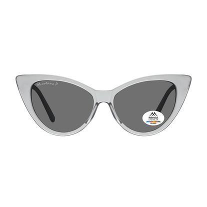 Grey Cat Eye Grey Transparent Grey Polarized Mp71