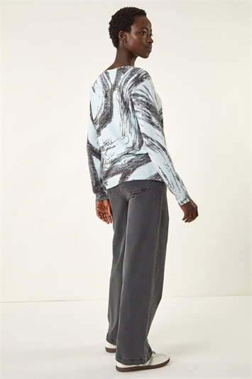 Abstract Knit Jumper 16231445