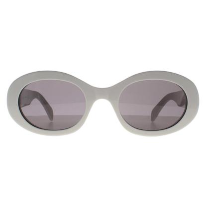 White Round Ivory Smoke Grey Triomphe Cl40194u