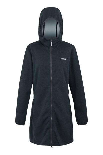 Multi Bloomfield Marl Longline Fleece Jacket
