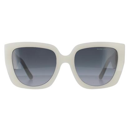 White Rectangle Ivory Dark Grey Gradient Marc 687/S