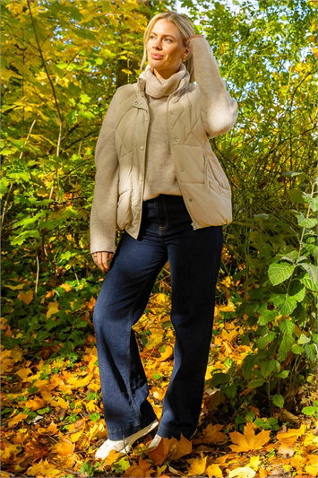 Diamond Padded Gilet 12038488