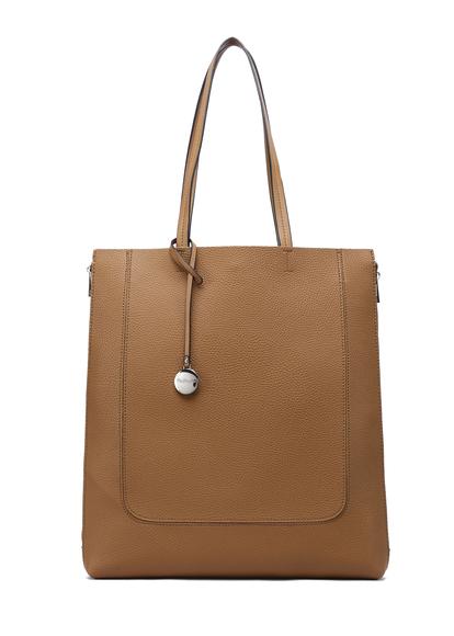 Brown Large Shopper Bag