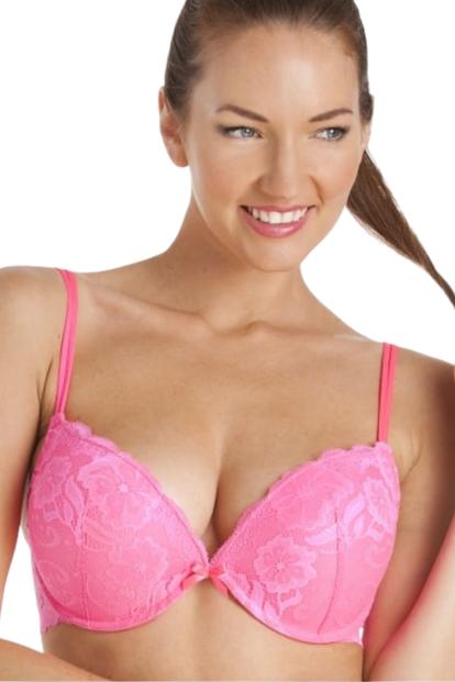 Pink Super Boost Padded Underwired Bra