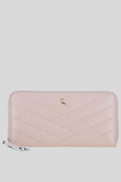 Black 'Seraphina' Real Leather Purse With Rfid-Protection