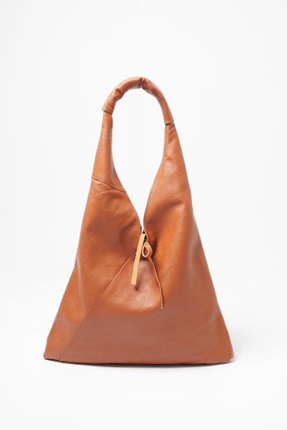 Black Italian Leather Shoulder Bag