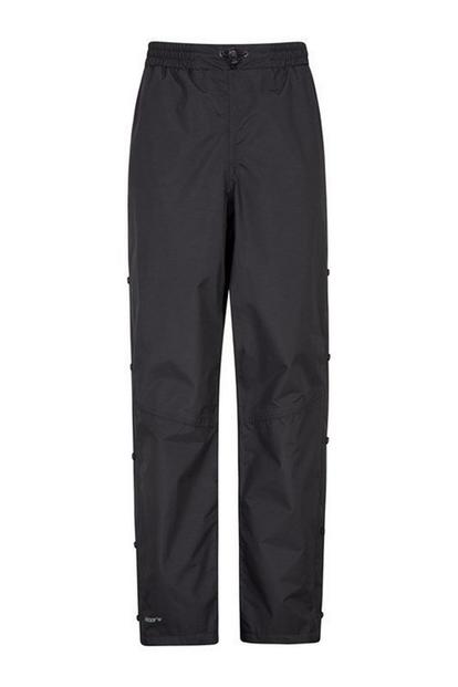 Black Downpour Waterproof Trousers