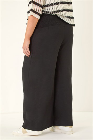 Curve Shirred Wide Leg Trouser 18104508