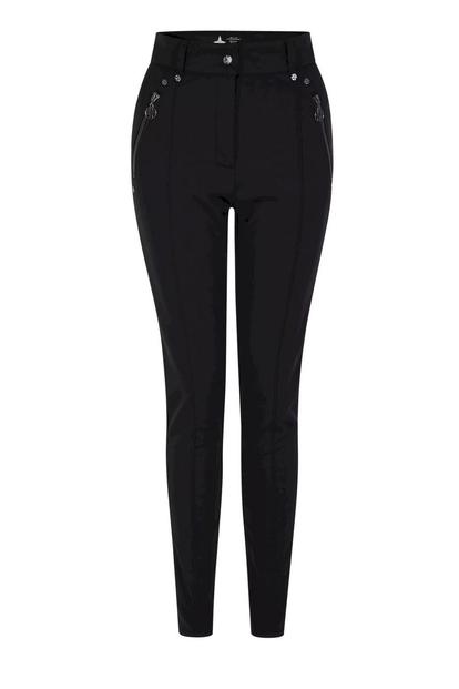 Black Julian Macdonald Regimented Ski Trousers