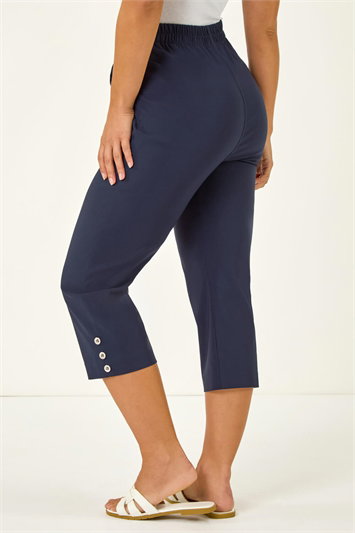 Petite Bengaline Cropped Stretch Trouser 18095660