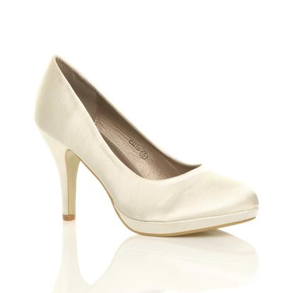 Pink High Heel Wedding Bridal Court Shoes