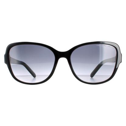 Black Cat Eye Black Dark Grey Gradient Marc 528/S