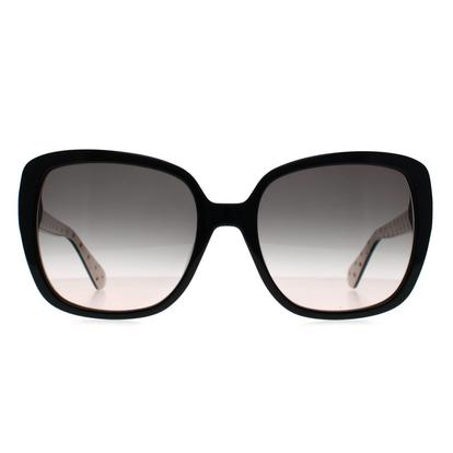 Black Butterfly Black Inside Pattern Grey Gradient Wilhemina/S