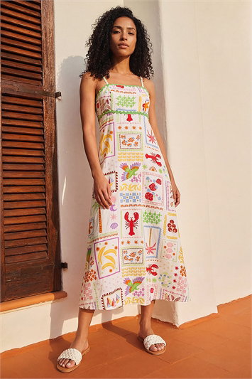 knee length dresses for ladies Girls Summer Dresses main image 1