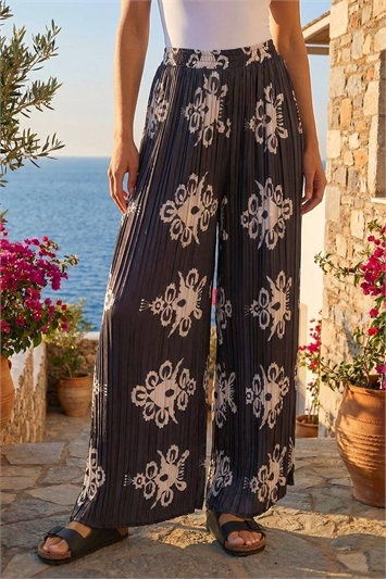 Dusk Floral Pleated Trouser 18095708