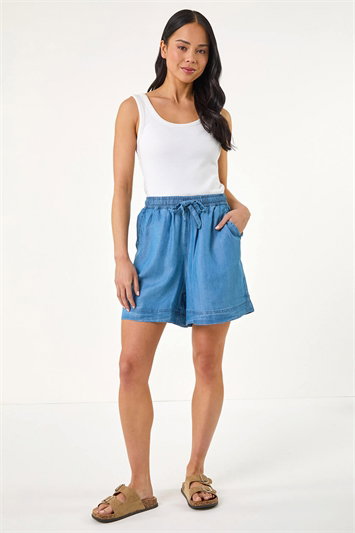 Petite Elasticated Waist Shorts 18113029