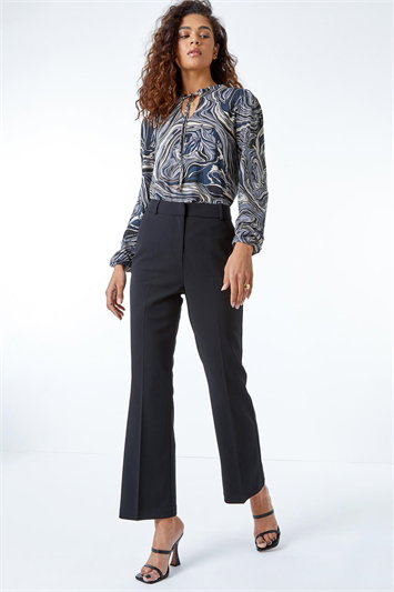 Bootcut Leg Stretch Trousers 18036208