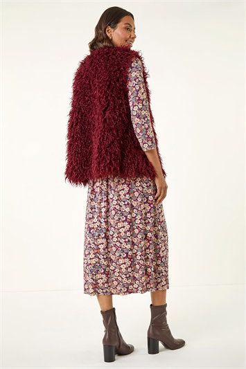 Longline Faux Fur Gilet 15045815