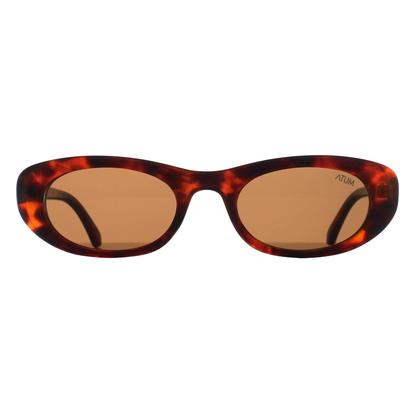 Brown Oval Shiny Brown Tortoise Gold Brown Noctis