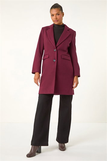 Tailored Single Breasted Coat 12028874