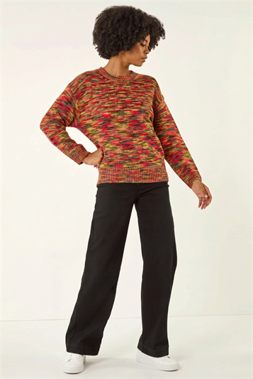 Space Dye Knitted Jumper 16316834