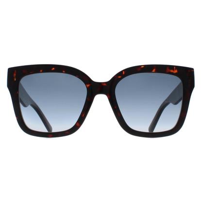 Brown Square Shiny Dark Havana Blue Gradient Marc 658/S
