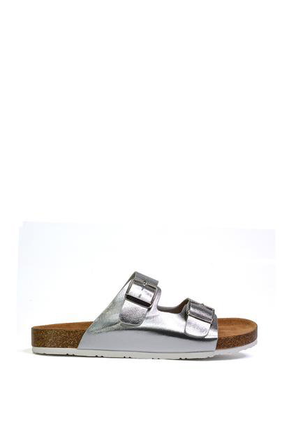 'Star' Double Strap Buckle Up Summer Slip On Flat Sandals M000013822