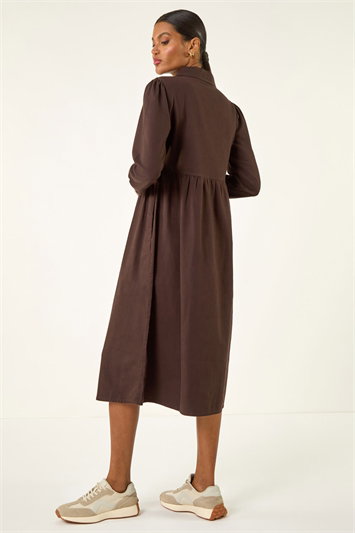 Front Zip Midi Dress 14799919